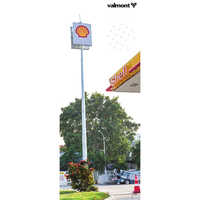 Signage Mast - Color: White