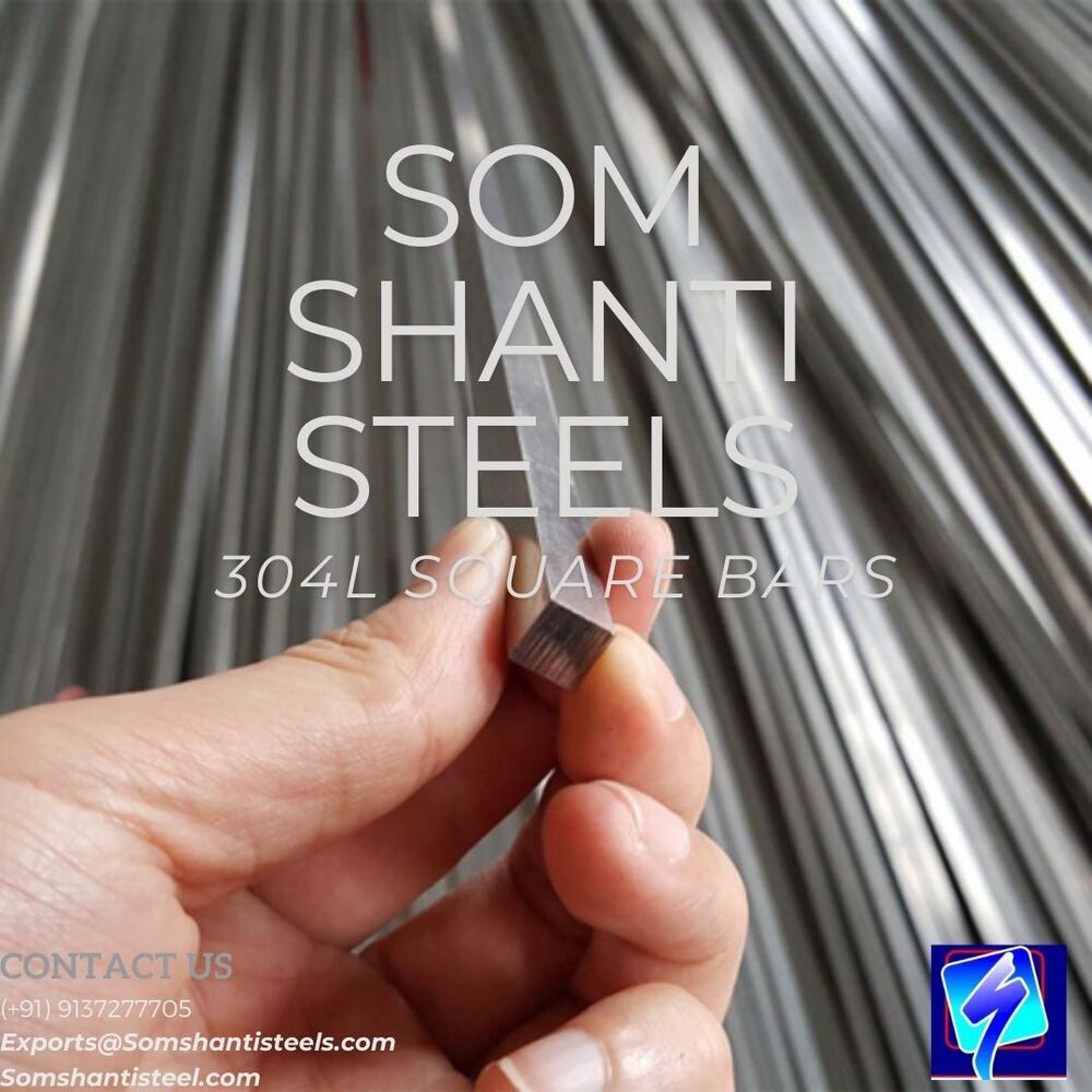 Stainless Steel Bright Square Bars - Application: Construction