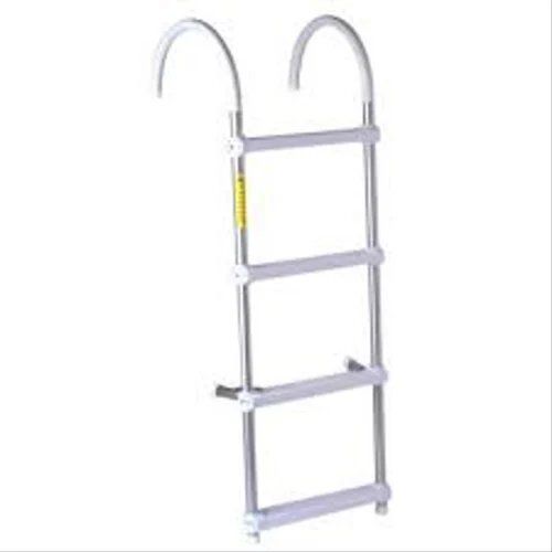 Aluminum Straight Solid Rod Hook Ladder - Material: Aluminium