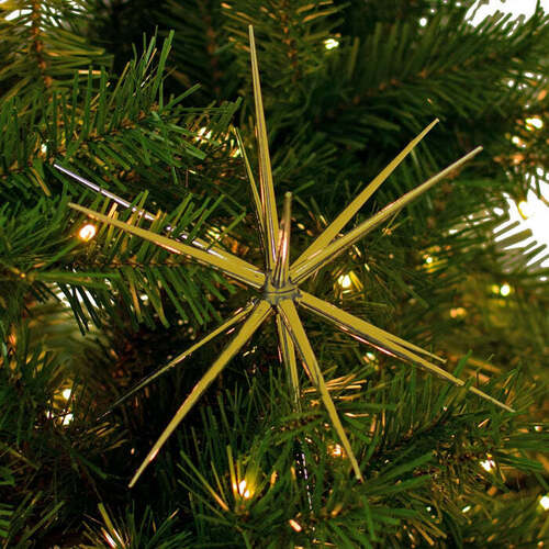 3D Gold Star Hanging Decoration Star,