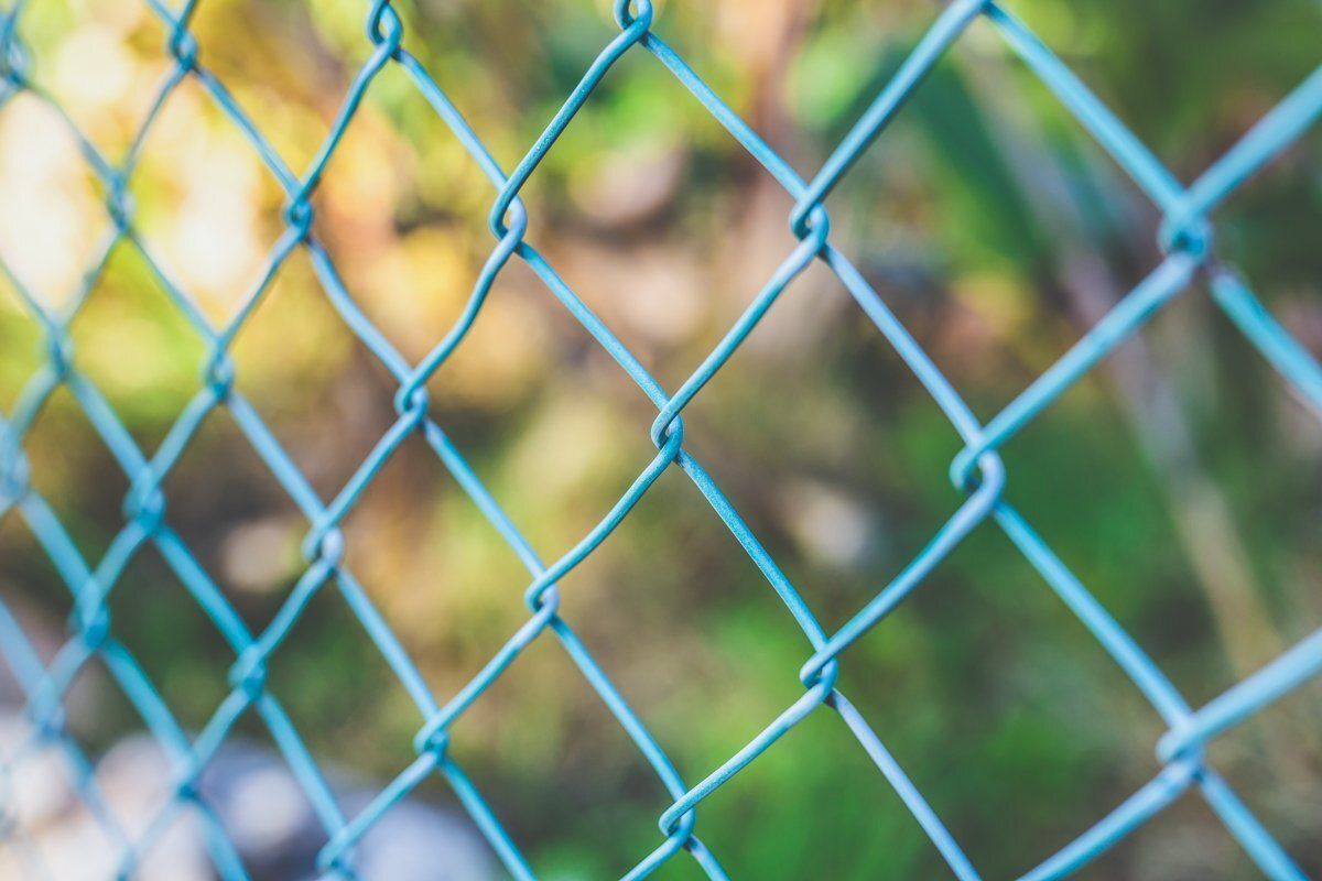 PVC Coated Chain Link Mesh Fence