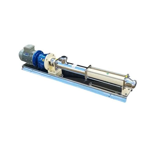 Progressive Cavity Single Screw Pump - Ginger Garlic Paste - Color: Off- White