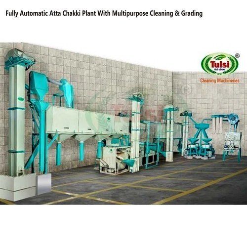 Fully Automatic Atta Chakki Plant With Multipurpose Cleaning & Grading