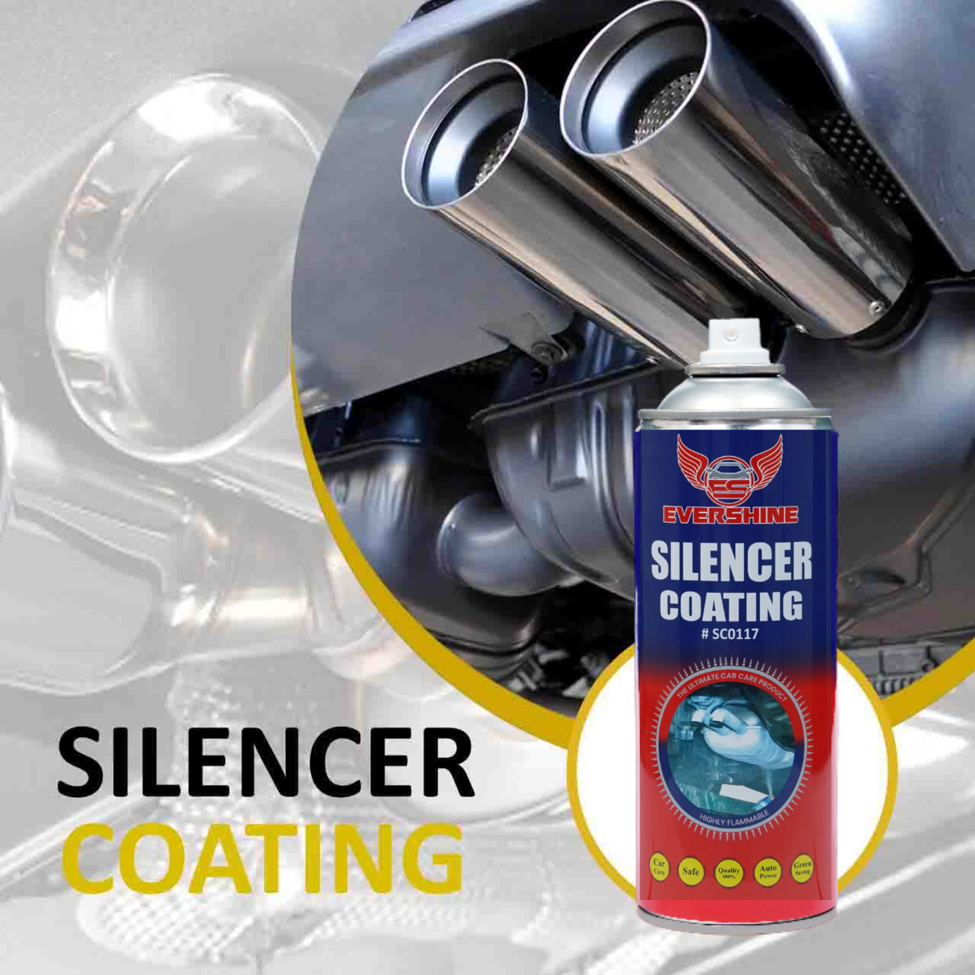 Silencer Coating