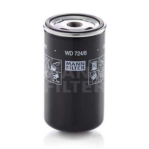 Wd724-6 Oil Filter - Color: Black