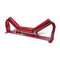Three Roll Type Bracket Idler - Color: Red