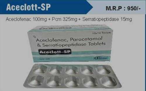 Aceclott Sp Aceclofenac100 mg