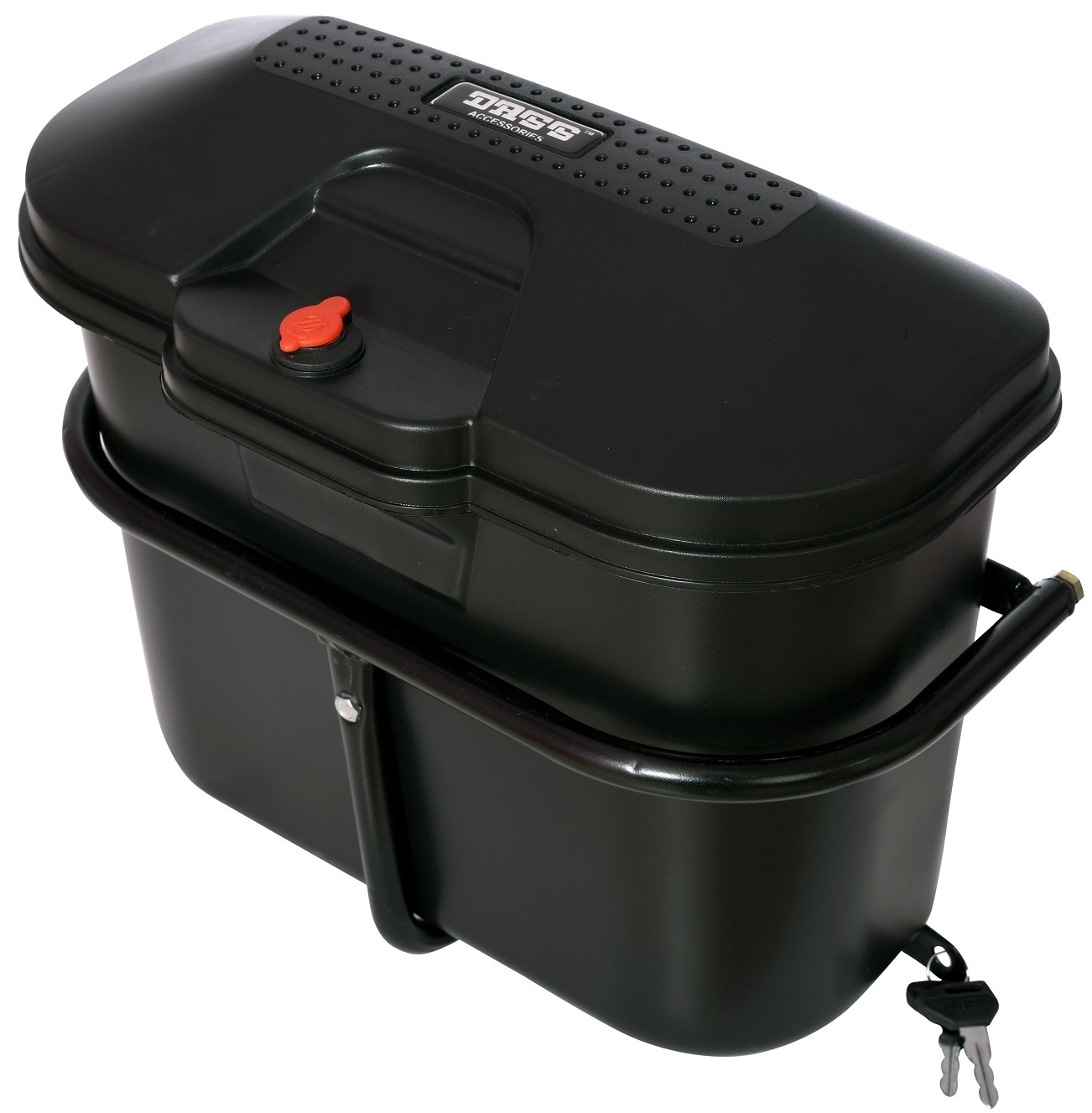 DASS Black Motorcycle Side Box (CAMRY MATT)