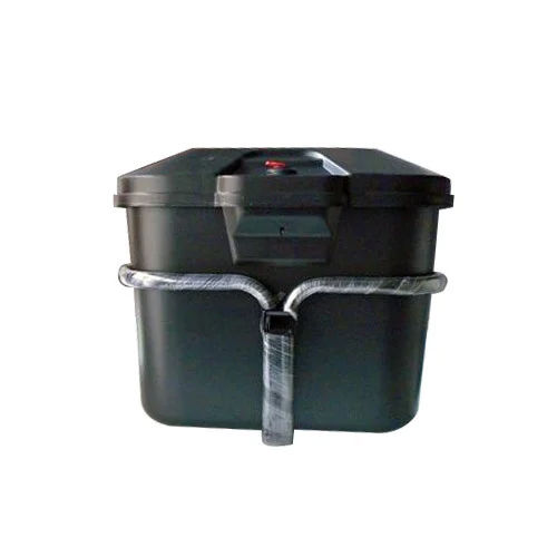 Two Wheeler Bike Side Box - Material: Plastic