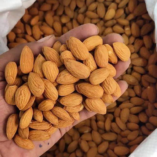 Organic Almonds - Color: Brown