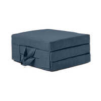 Roll Away Bed With One Fold Mattress - Color: As Per Requirement