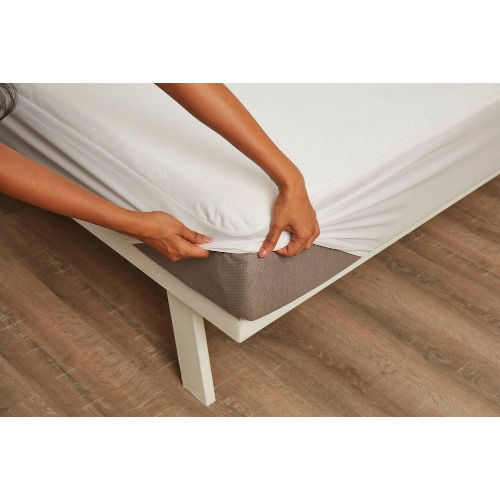 Mattress Protector Cover - Color: As Per Requirement