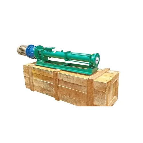 Helical Single Screw Pump (Closed Couple) - Color: Green