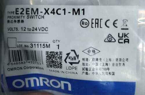 OMRON PROXIMITY SWITCH, E2EM-X4C1-M1