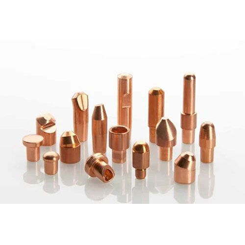 Mild Steel Spot Welding Electrodes - Color: Copper