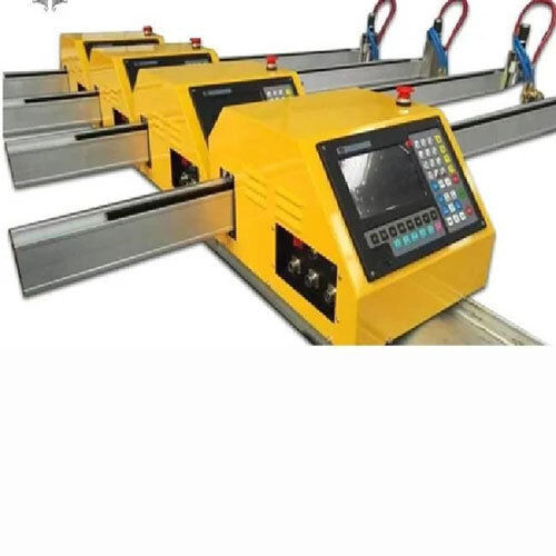 Automatic Cnc Plasma Cutting Machine - Color: Yellow