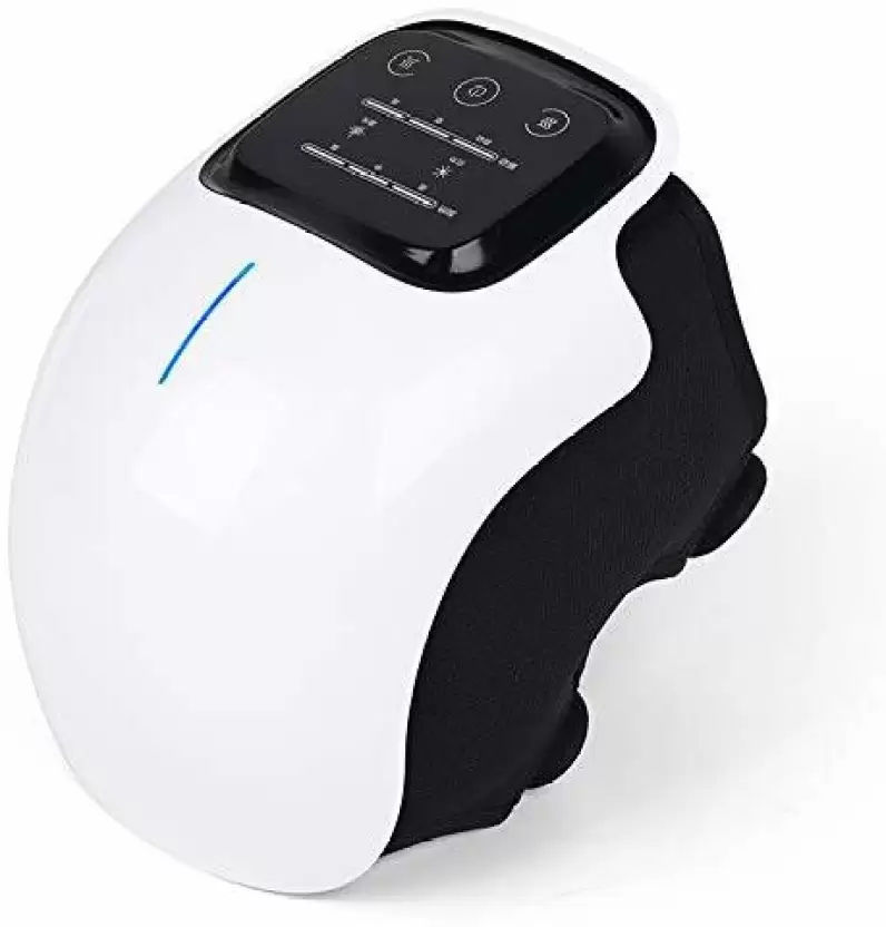 Kneading Magnetic Knee Massager With Heat Vibration Laser Digital touch Panel Imported, 5000 V