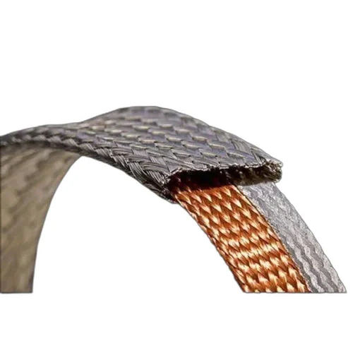 Flat Woven Copper Braids - Application: Industrial