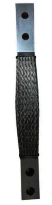 Copper Flexible Braid Connector - Multigrade Alloy With High Strength And Hardness , Galvanized Surface Treatment With Warranty