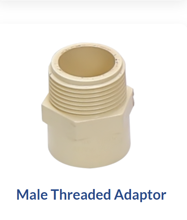 MALE THREADED ADAPTER