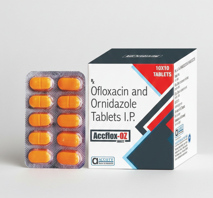 Accflox - 200 mg Ofloxacin Tablet | Treats Bacterial Infections in Urinary Tract, Respiratory System, Skin, and Soft Tissues