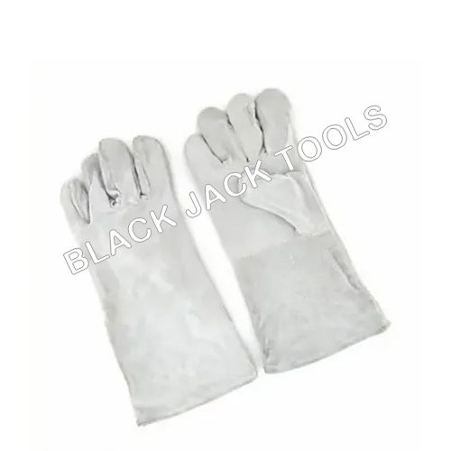 BJT 278- Leather Welding Gloves With Cotton Lining