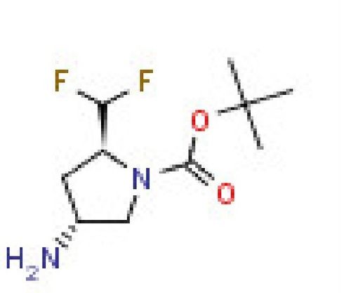 (2S,4R)-4-Amino-2-difluoromethyl-pyrrolidine-1-carboxylic acid tert-butyl ester