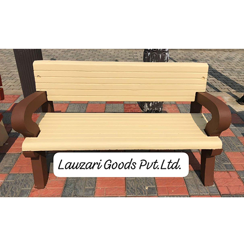 Cream RCC Garden Bench