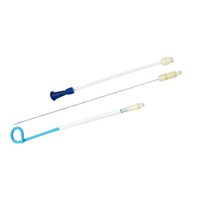 Pigtail Nephrostomy Drainage Catheter - High-quality Plastic, Sterilized, Portable, Manual Use, Reliable Trocar Insertion
