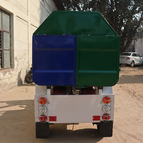 Battery Operated E-Rickshaw Garbage Loader - Origin: India