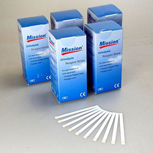 Mission Urinalysis Reagent Strips - Color: Different Availabe