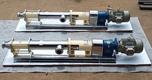 Progressive Cavity Pumps (Food Transfer Pump) - Color: Off- White