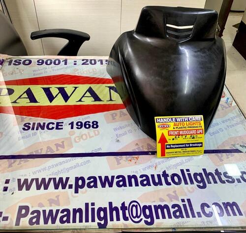 Front Mudguard Ape City Bs-4 - Color: Black