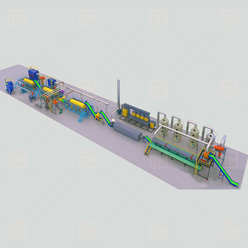 Lithium Ion Battery Recycling Machine - Capacity: 1000-2000 Kg/hr