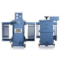 2000 Amp Electroplating Rectifier - 3000 Amp Output, 220-440 Volt Input Voltage, Stylish Grey Color, Industrial Application, Warranty Included