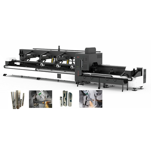 Tube Fiber Laser Cutting Machine - Fiber Laser Cutting for Metals (Steel, Aluminum, Copper), 220-440 Volt, Automatic Operation, 2-Year Warranty