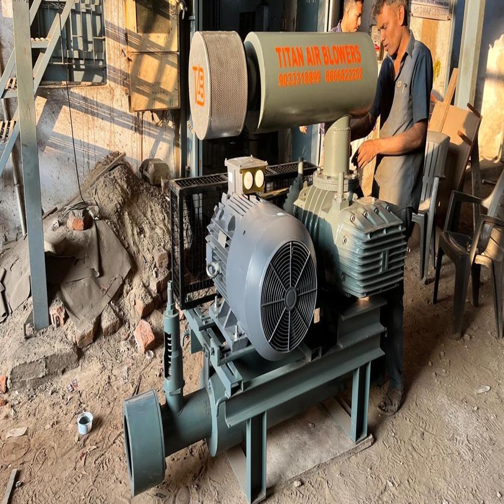 Water Cooled High Performance Roots Blower - Color: Gray