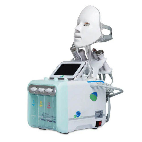 Semi-Automatic 7 In 1 Face HydraFacial Machine, Normal Skin