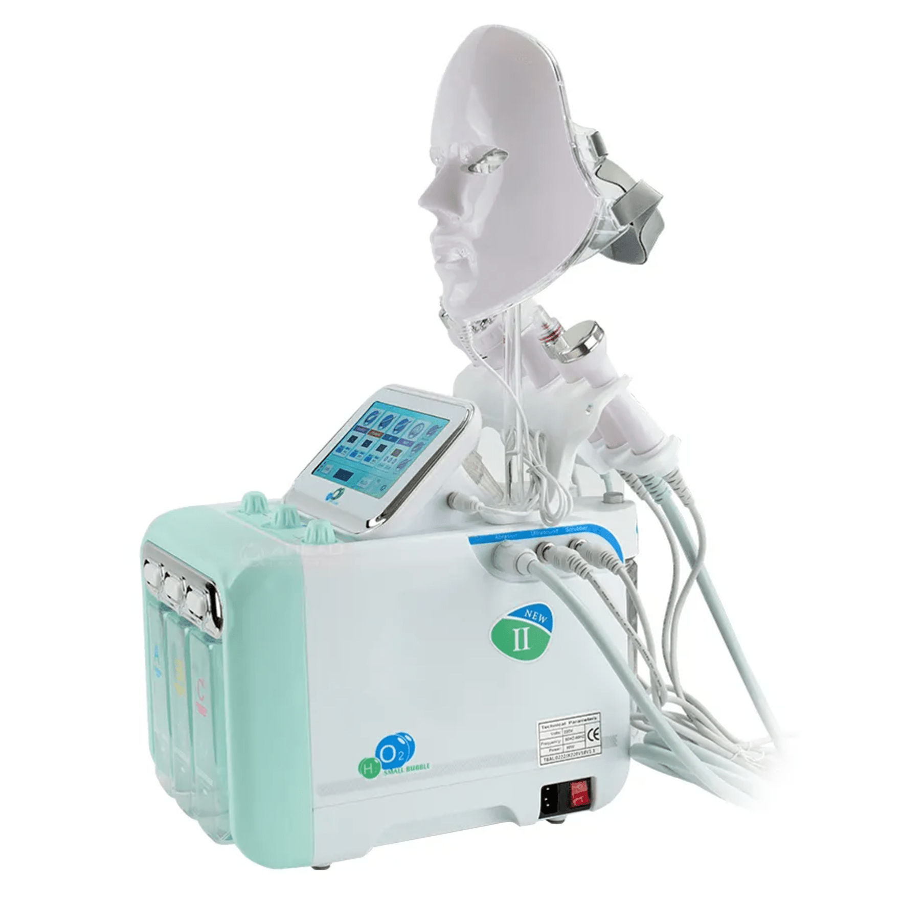 Semi-Automatic 7 In 1 Face HydraFacial Machine, Normal Skin