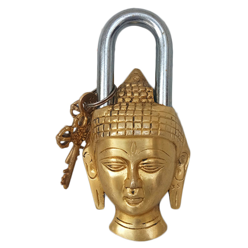 Brass Lord Budha Lock