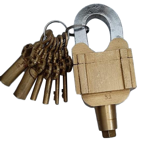 Brass Puzzle Lock