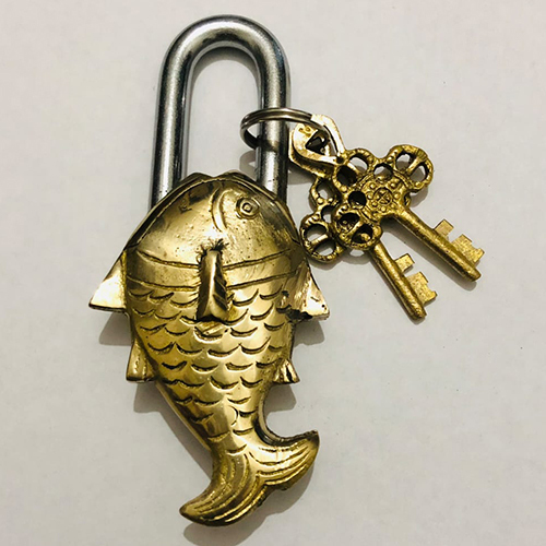 Brass Fish Lock