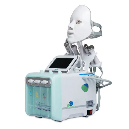 White Plastic HydraFacial Machine Trolley Beauty Cart, For Professional