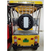 Yellow Electric Rickshaw
