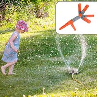 Garden Sprinkler 360A  Rotating Adjustable Round 5 Arm Lawn Water Sprinkler for Watering Garden Plants