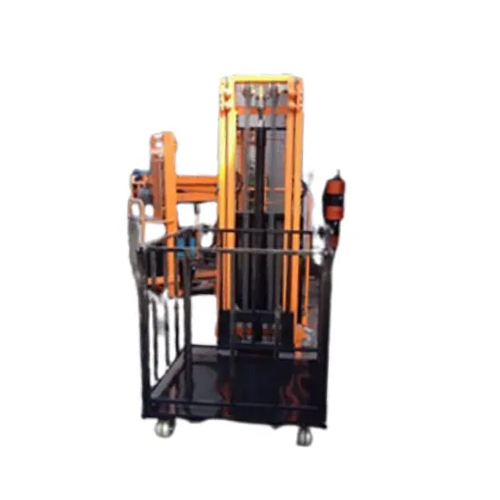 Battery Electric Hydraulic Cage Stacker - Attributes: Durable