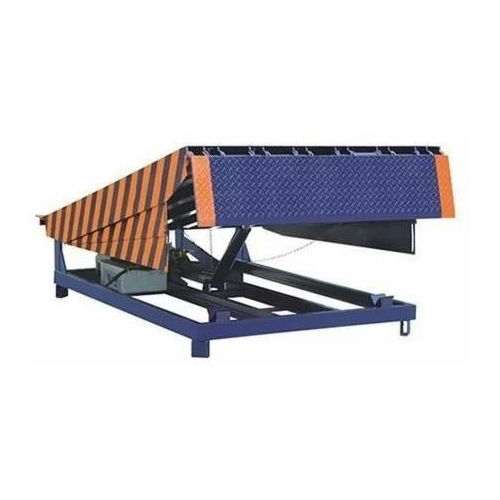 Hydraulic Dock Leveler - Durable & High-Quality Industrial Equipment | Blue Color, Hydraulic Powered, Efficient Loading & Unloading