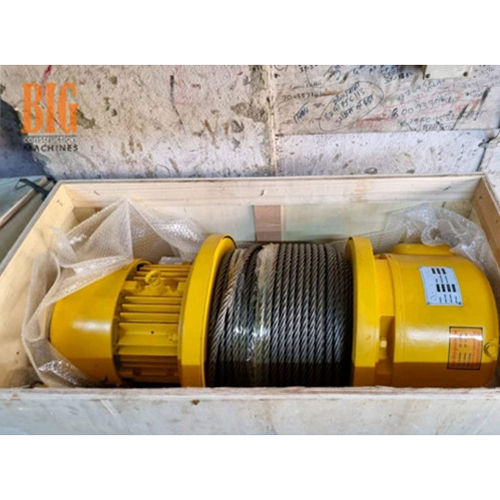 Mini Electric Hoist - Color: Yellow Paint Coated