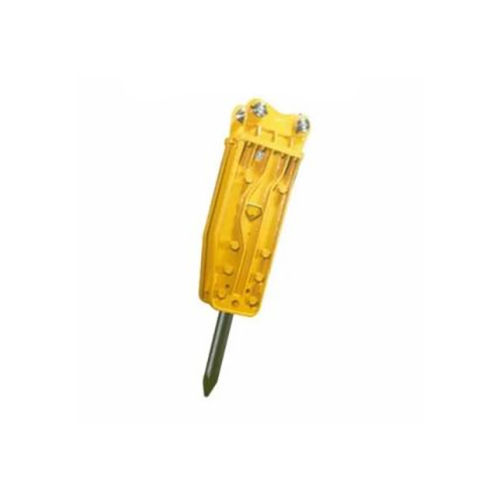 Hydraulic Jcb Rock Breaker - Color: Silver