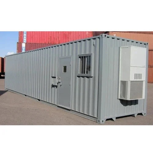 Multi Store Portable Office Cabin - Color: Grey